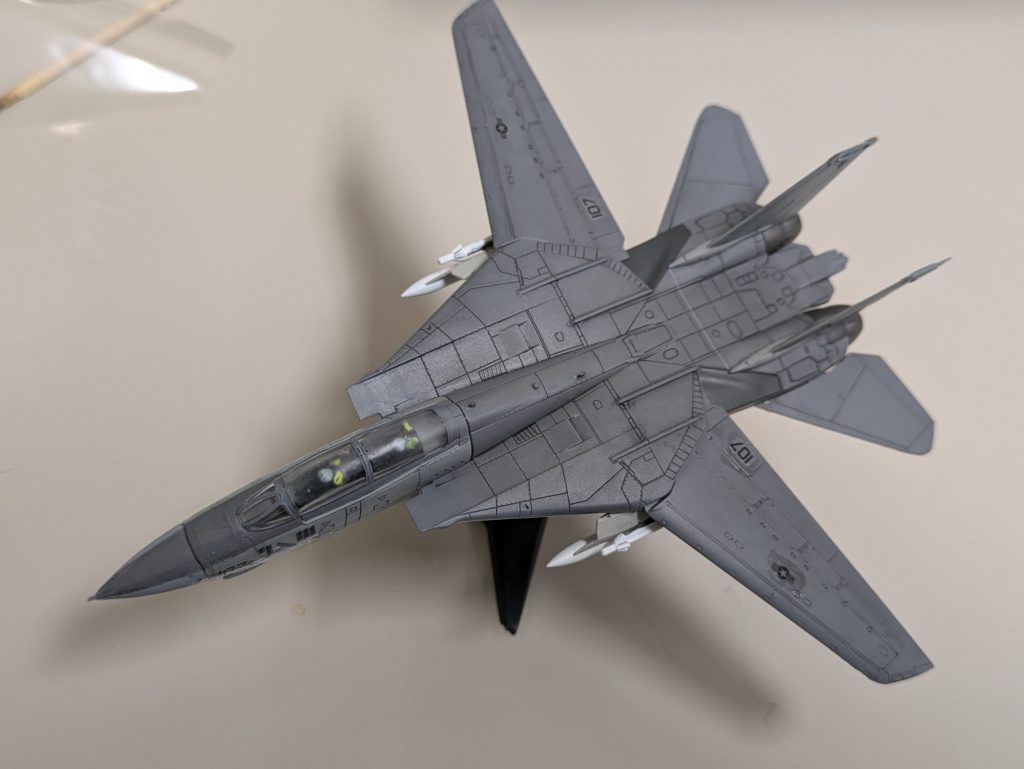 F14　トムキャット　プラモ　1/144　1/72　改造　トムキャットメモリー　エフトイズ